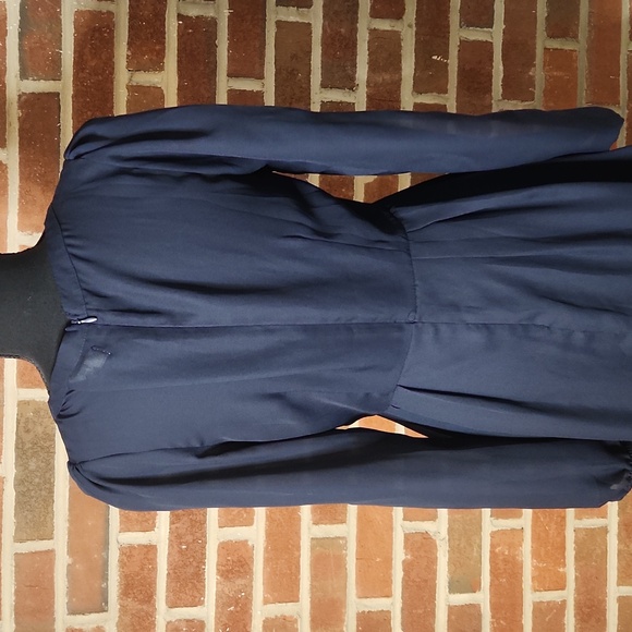 Umgee sheer dress with sequin front, size M - Picture 6 of 8